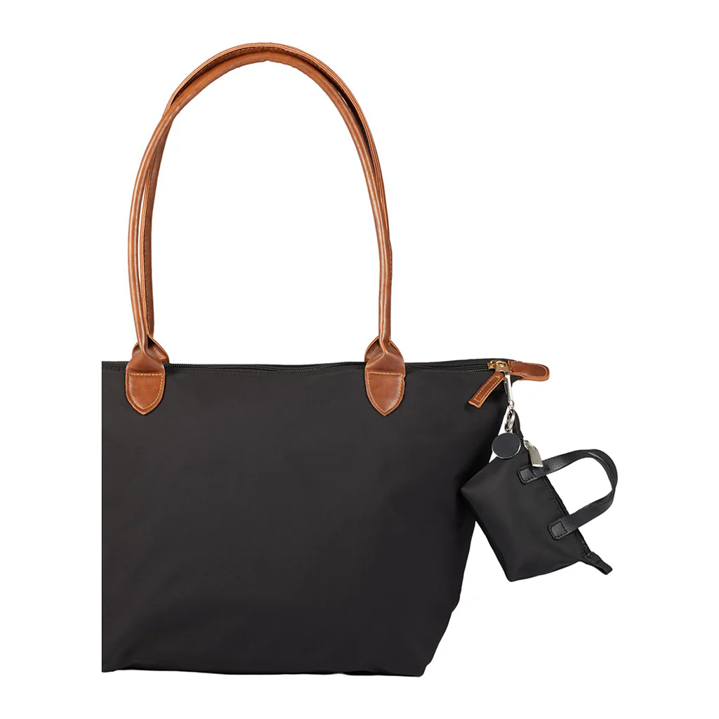 Leed's Black Mini Fontaine Tote Charm - Image 3