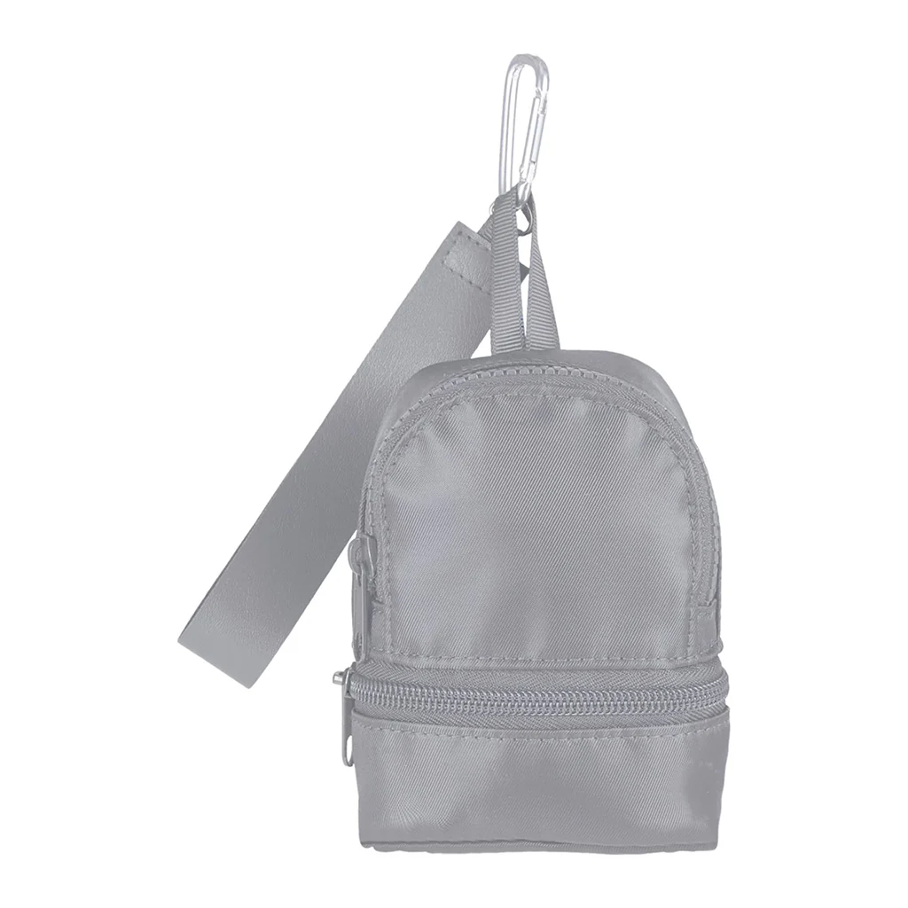 Leed's Gray Mini Daybreak Backpack Charm - Image 2