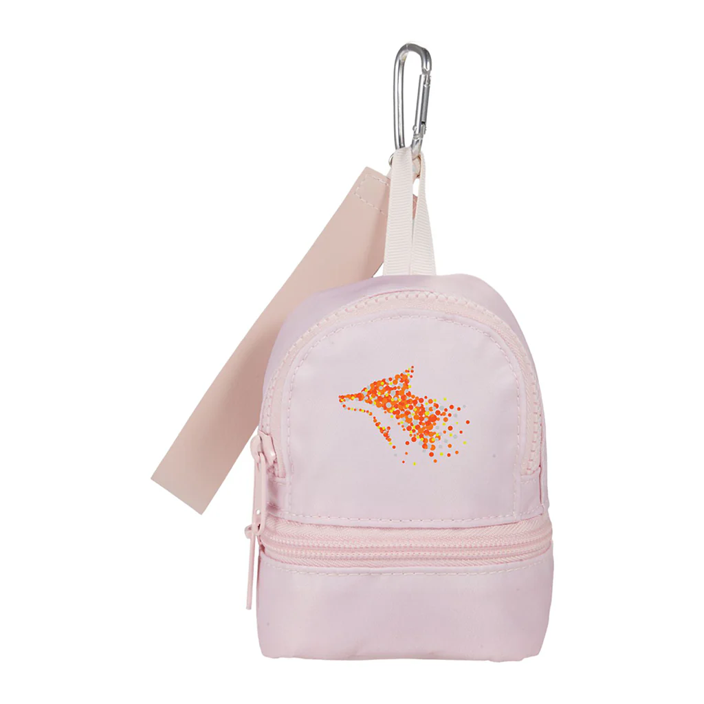 Leed's Pink Mini Daybreak Backpack Charm