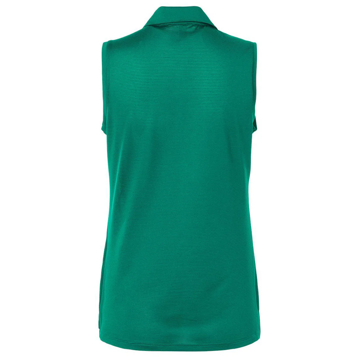 Adidas Women's Pure Teal Ottoman Sleeveless Polo - Image 2