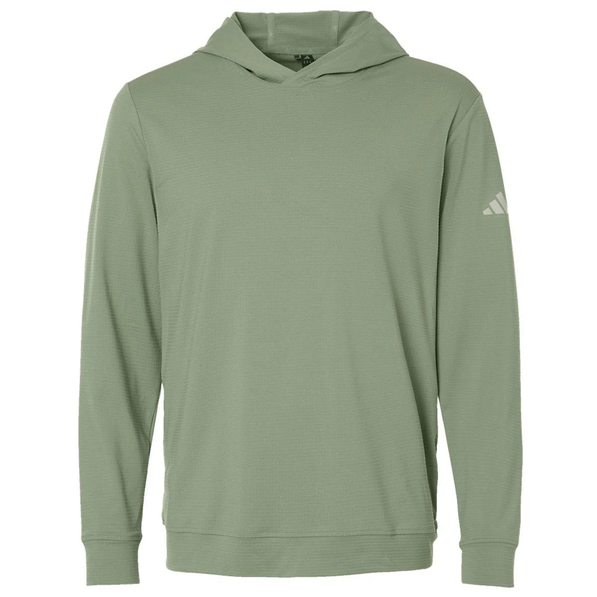 Adidas Men's Silver Green Ultimate365 Elevated Hoodie