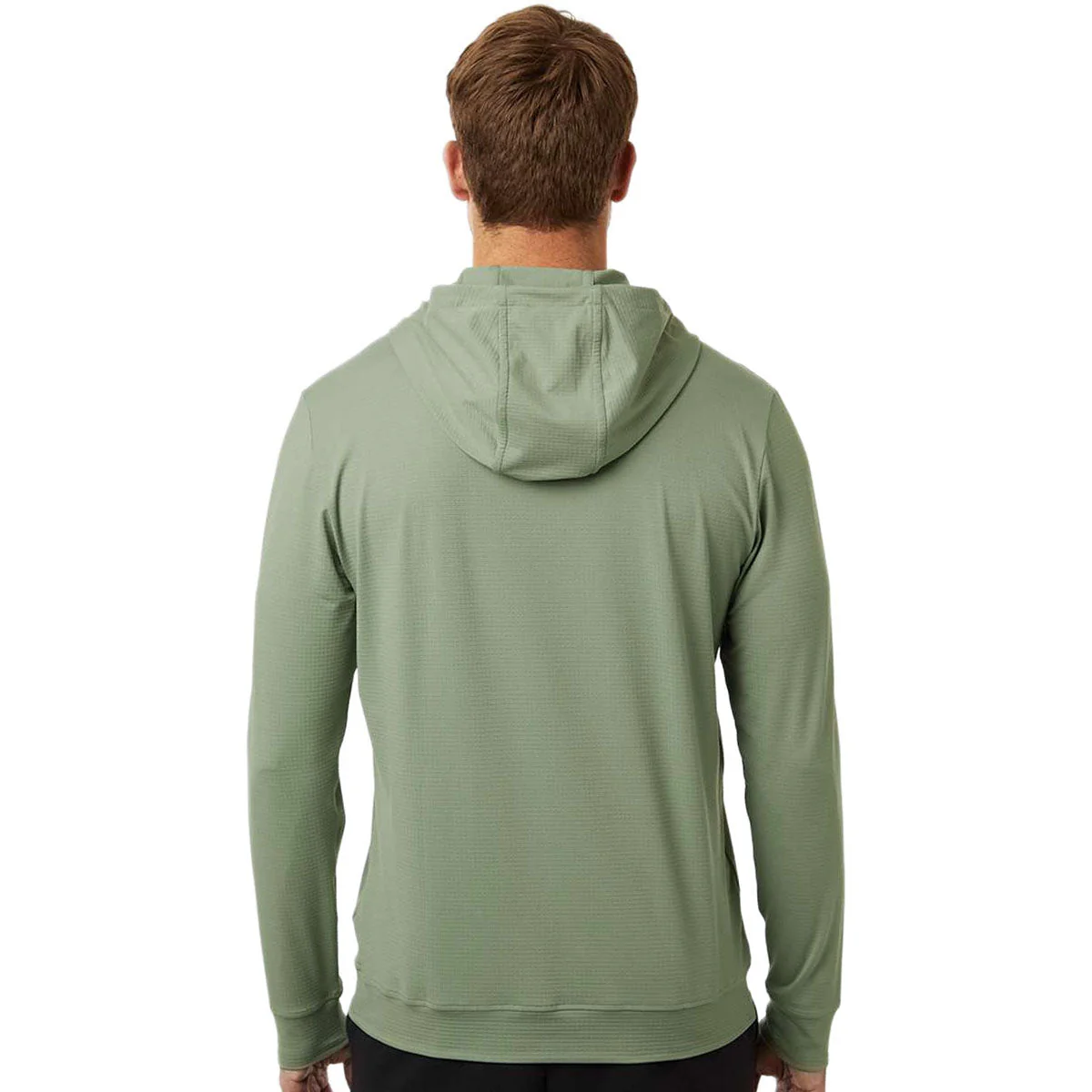 Adidas Men's Silver Green Ultimate365 Elevated Hoodie - Image 4