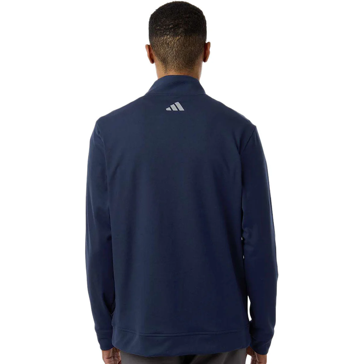 Adidas Men's Collegiate Navy Ultimate365 Classic Quarter-Zip Pullover - Image 4