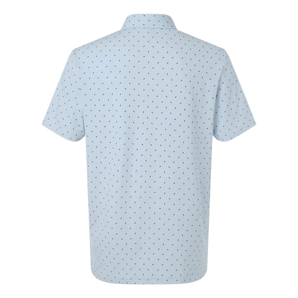 Adidas Men's Crystal Sky Ultimate365 Micro Print Polo - Limited Edition - Image 5
