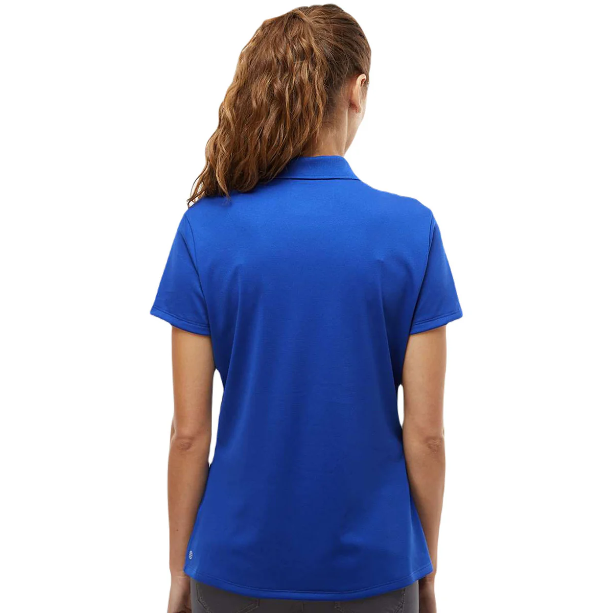 Adidas Women's Collegiate Royal Basic Sport Polo - Image 4