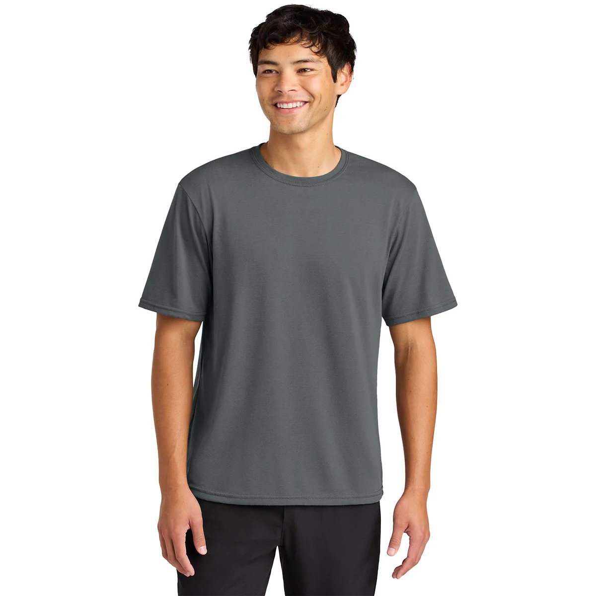 A4 Men's Graphite Softek Short Sleeve Tee - Image 3