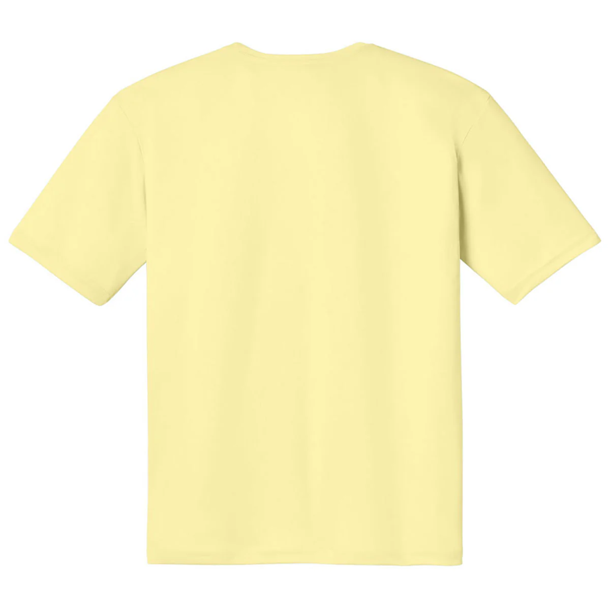 A4 Men's Light Yellow Cooling Performance Short Sleeve Tee - Image 2