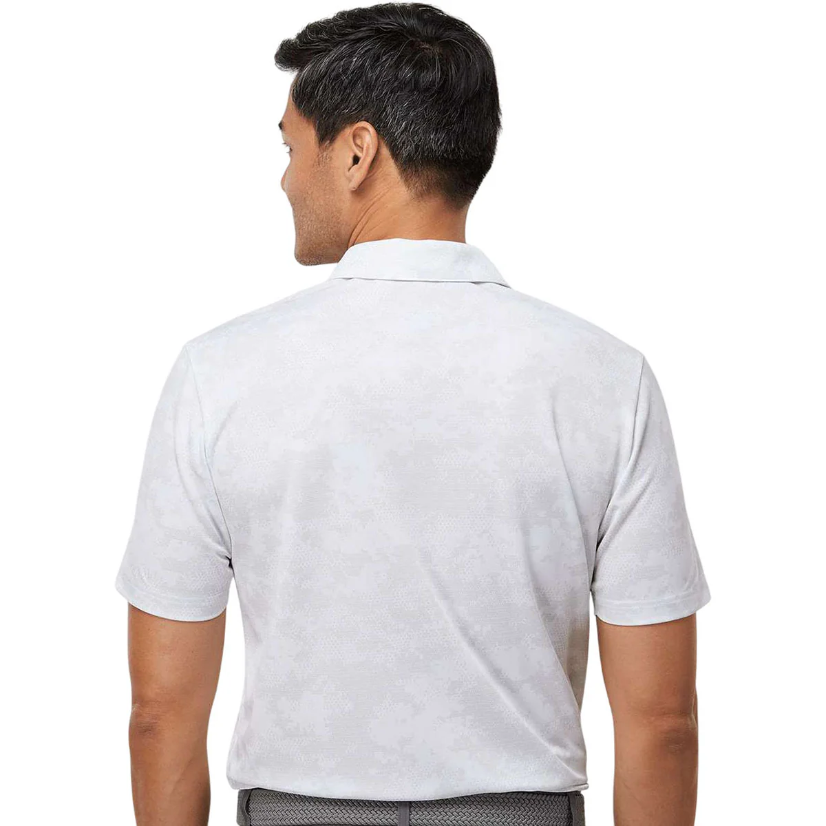 Adidas Men's White Camo Polo - Image 4