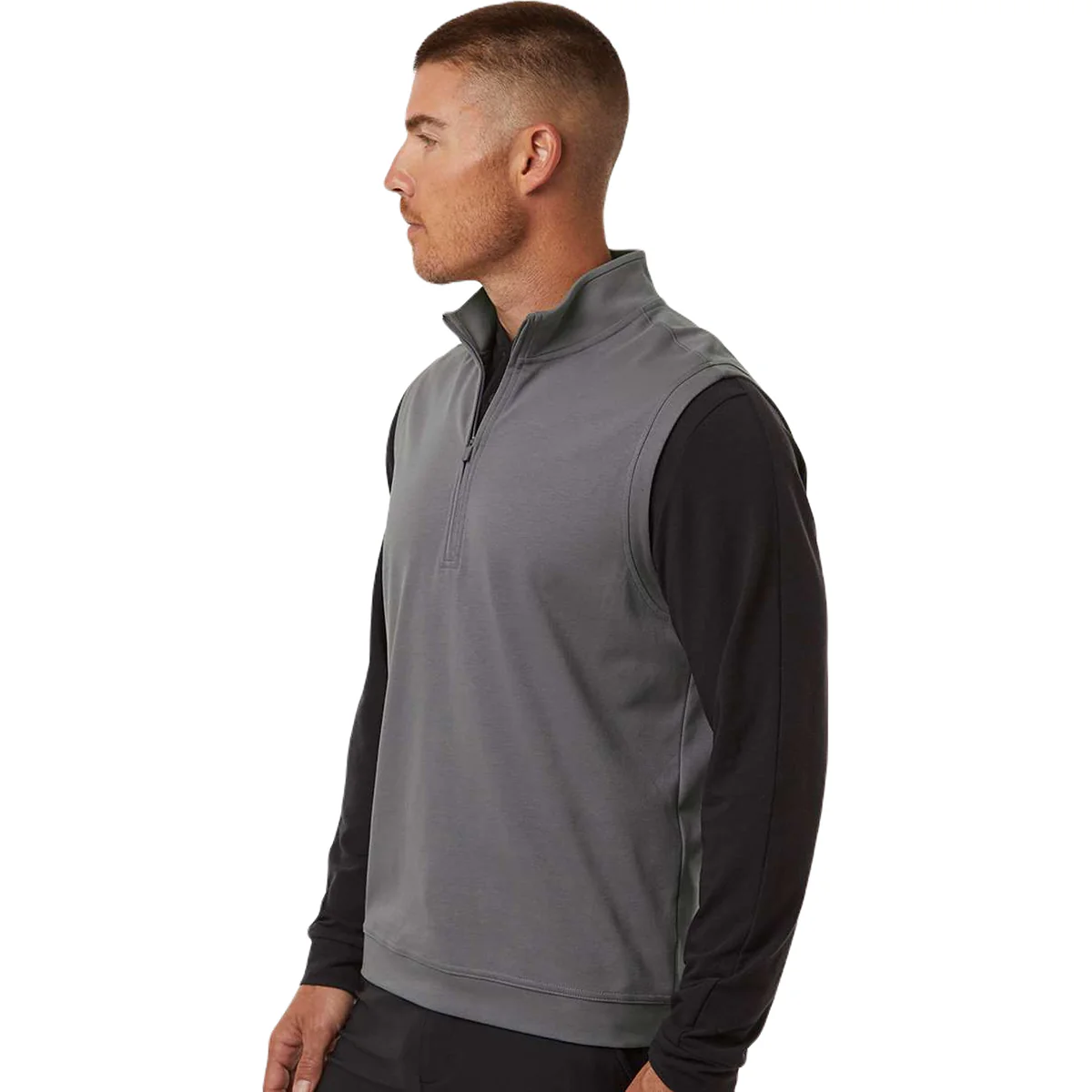 Adidas Men's Grey Three Club Vest - Image 5