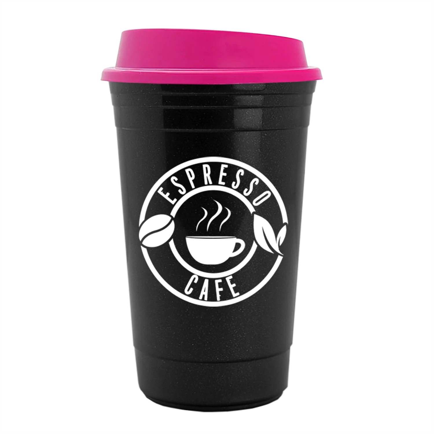 Garyline Black Traveler Insulated Cup - 16 oz. - Image 4