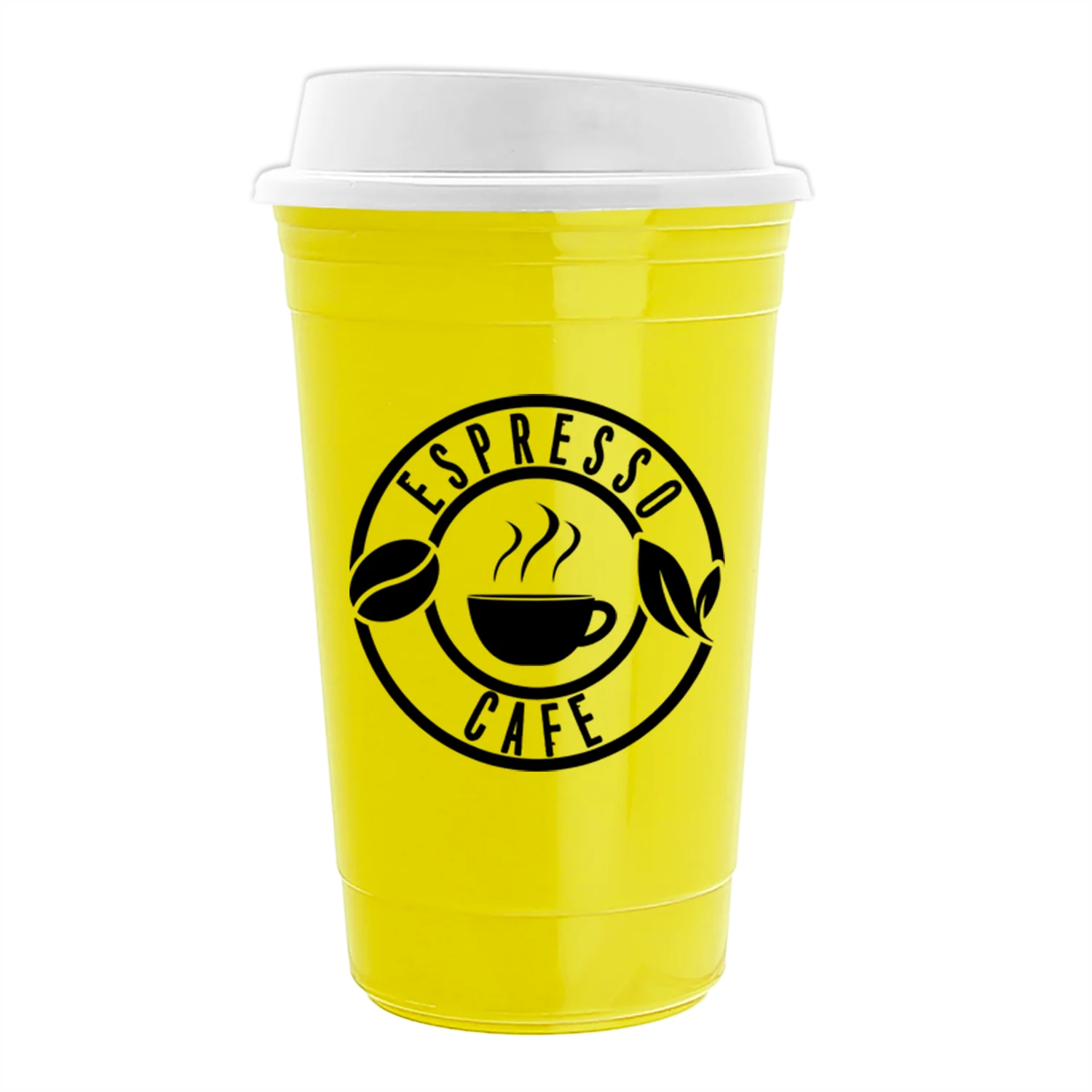 Garyline Yellow Traveler Insulated Cup - 16 oz. - Image 3