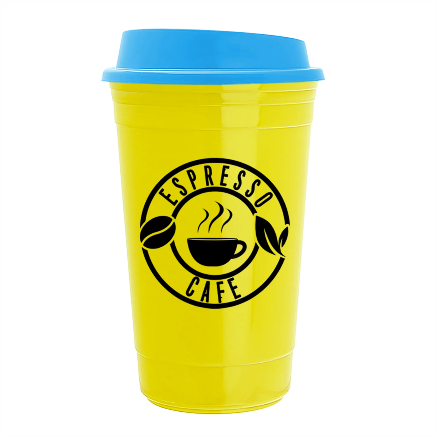 Garyline Yellow Traveler Insulated Cup - 16 oz. - Image 4