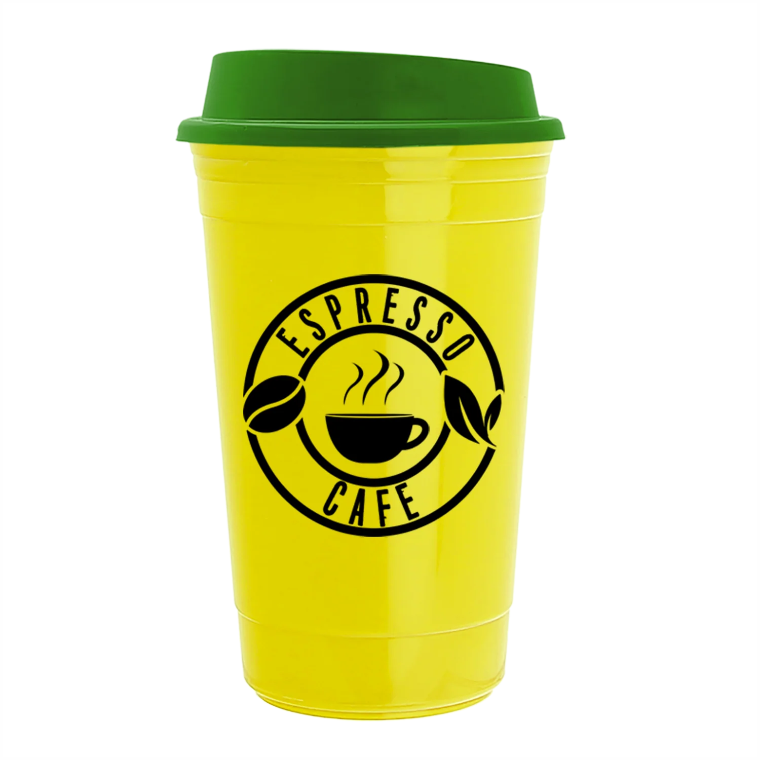 Garyline Yellow Traveler Insulated Cup - 16 oz. - Image 5