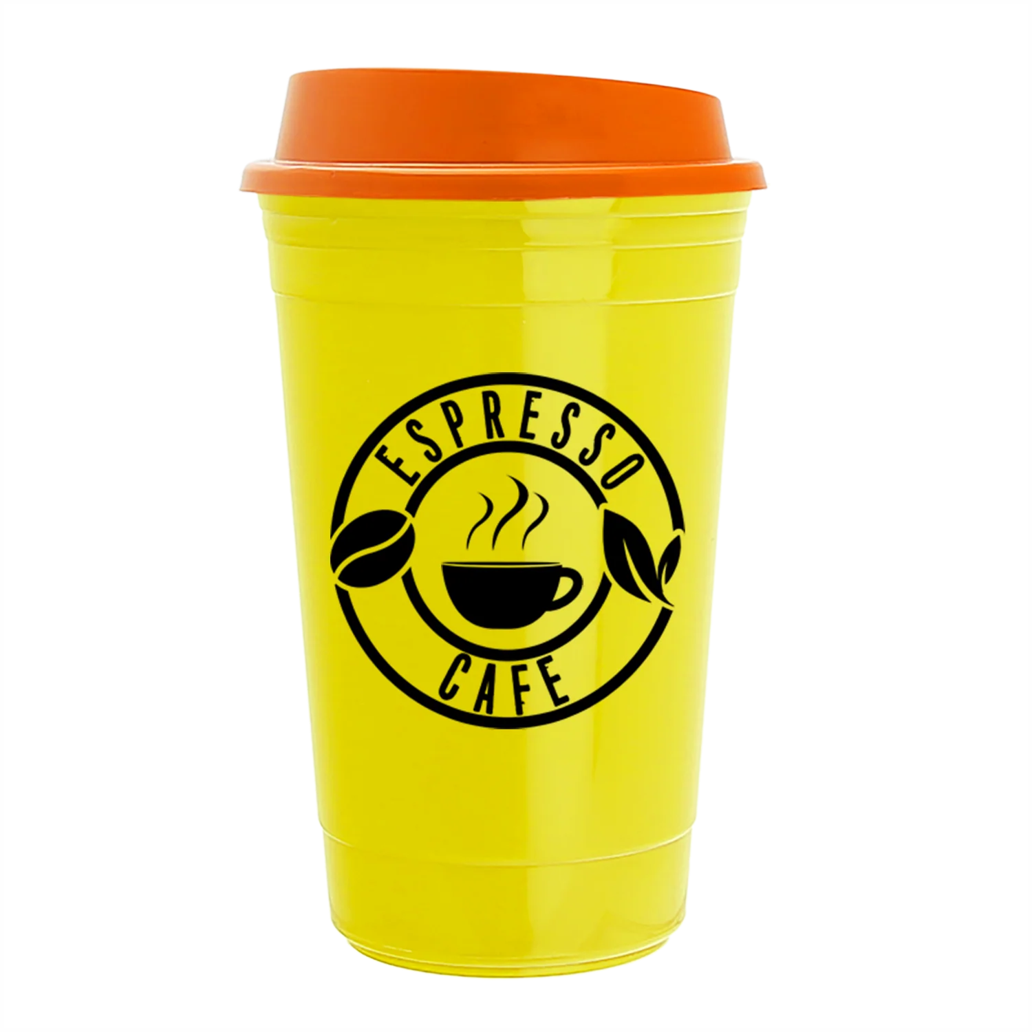 Garyline Yellow Traveler Insulated Cup - 16 oz. - Image 9