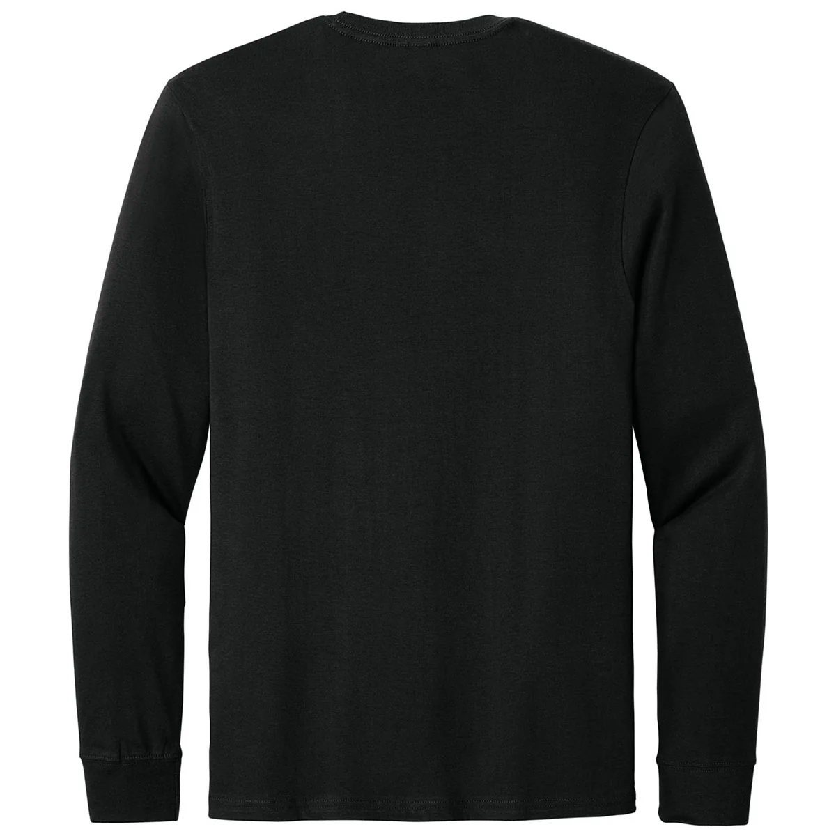 Allmade Unisex Deep Black Long Sleeve Organic Cotton Tee - Image 2