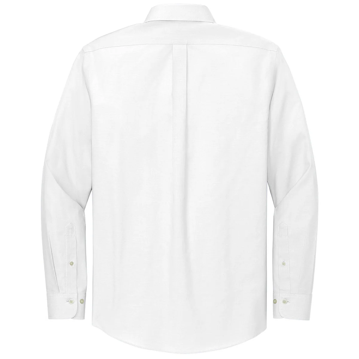 Brooks Brothers Men's White Wrinkle-Free Stretch Pinpoint Shirt - Image 2