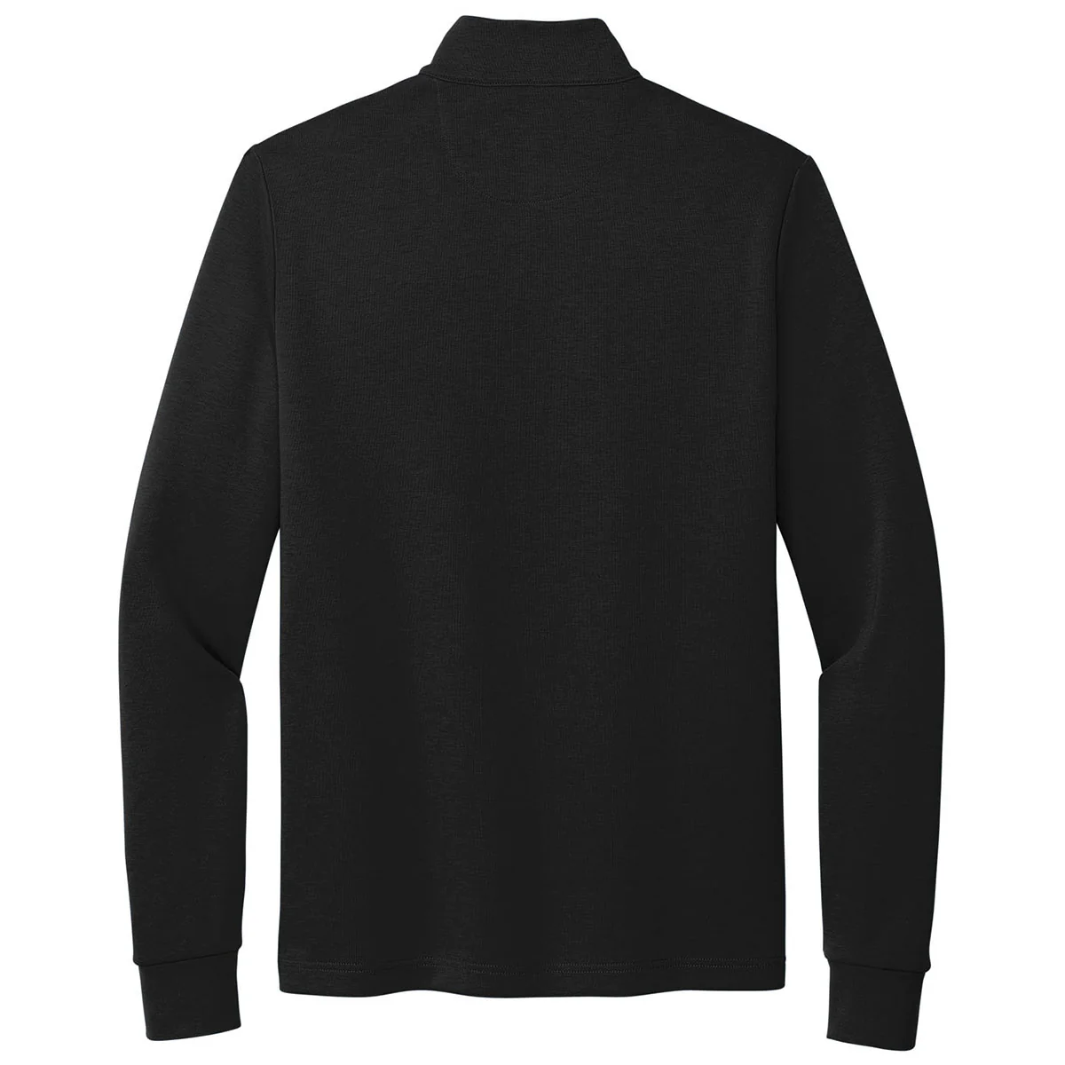 Brooks Brothers Men's Deep Black Double Knit Quarter Zip - Image 2