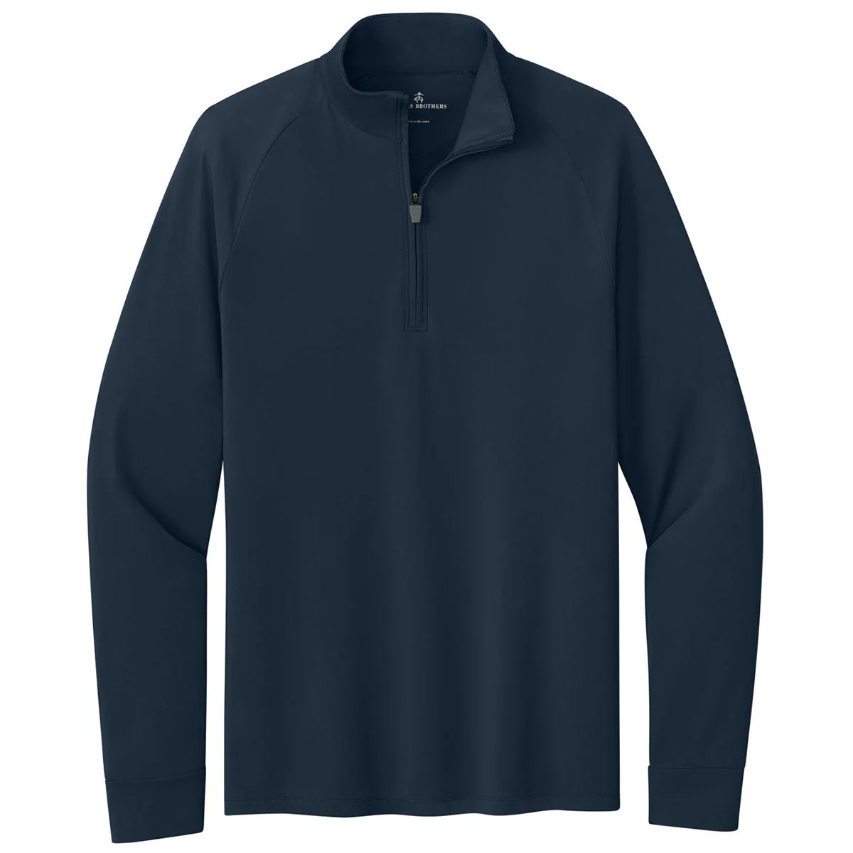 Brooks Brothers Men's Navy Blazer Luxe Performance 1/4-Zip