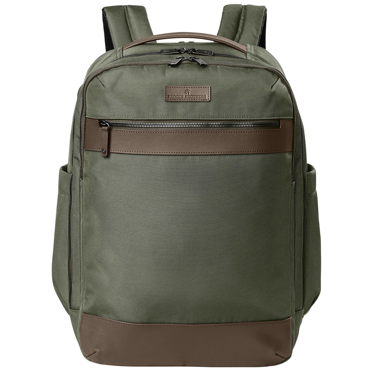 Brooks Brothers Noble Green Oxford Backpack