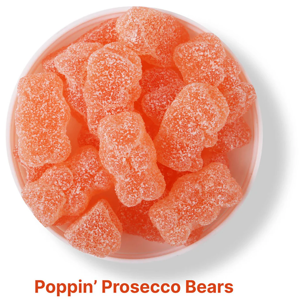 SugarSpot Clear Poppin' Prosecco Bears: Taster Packet - Image 2