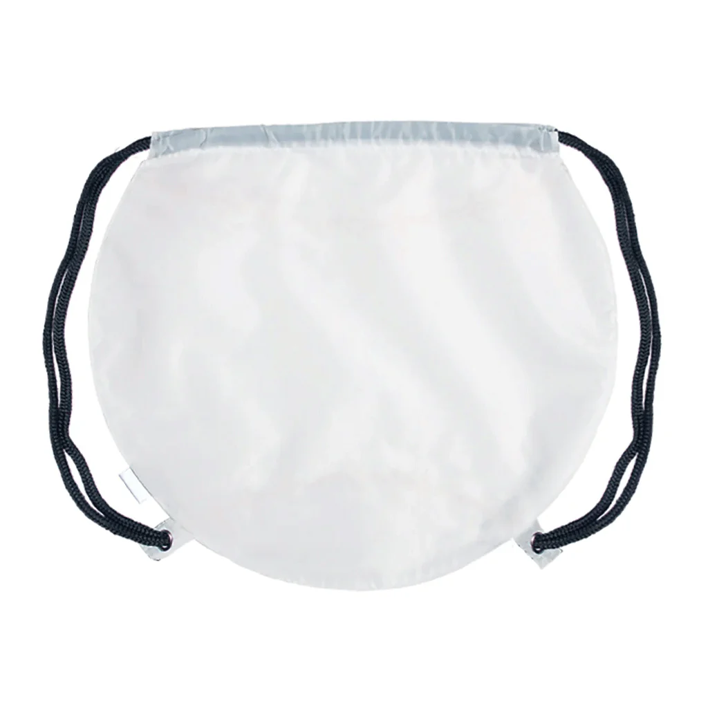 Primeline  White Game Time! Baseball Drawstring Bag - Image 3