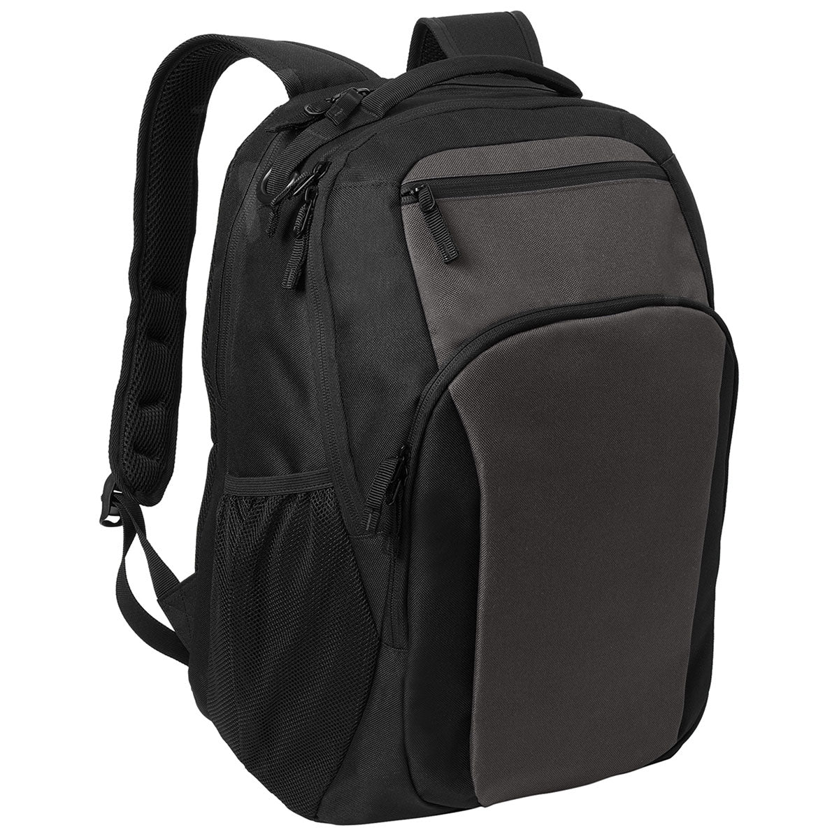 Port Authority Dark Charcoal/ Black Transport Backpack - Image 3