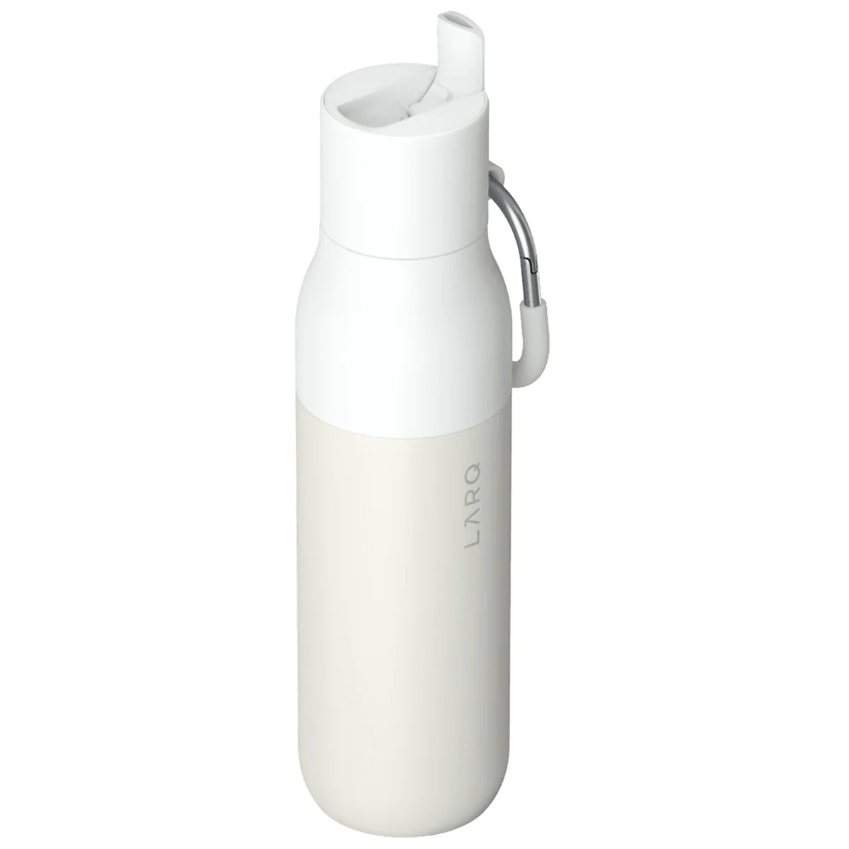 LARQ Granite White Bottle Flip Top 500ml / 17oz - Image 5