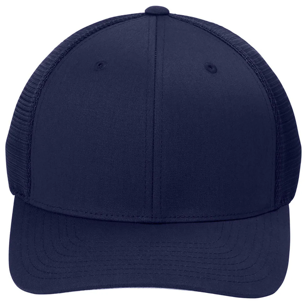 Port Authority True Navy/True NavyFlexfit 110 Mesh Cap - Image 2