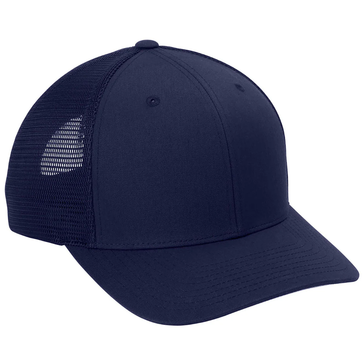 Port Authority True Navy/True NavyFlexfit 110 Mesh Cap - Image 4