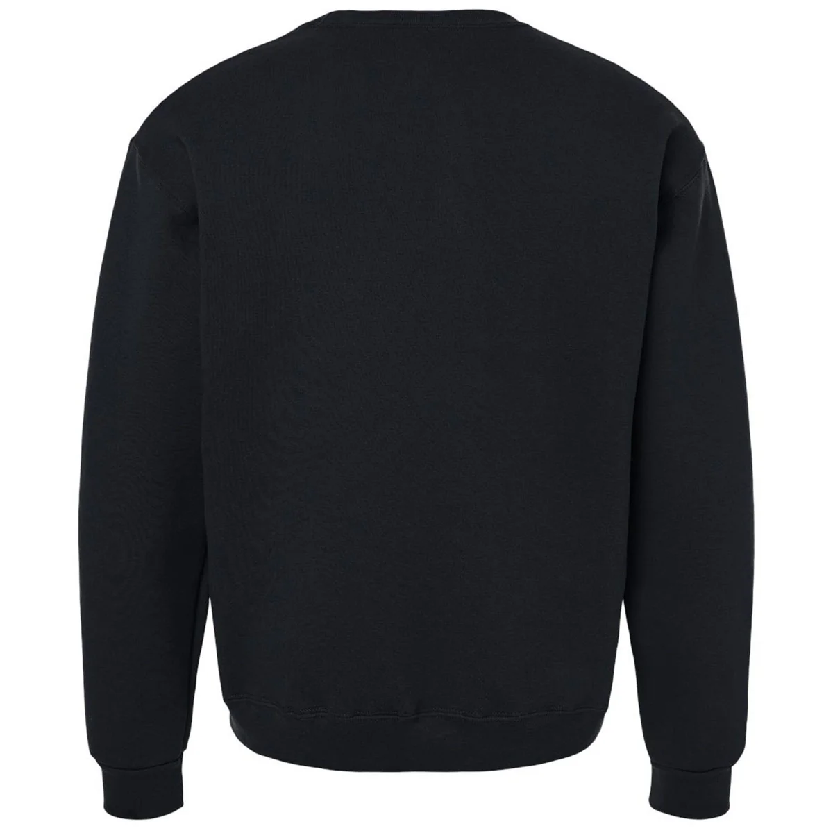 Jerzees Unisex Black Ink Rugged Crewneck Sweatshirt - Image 2