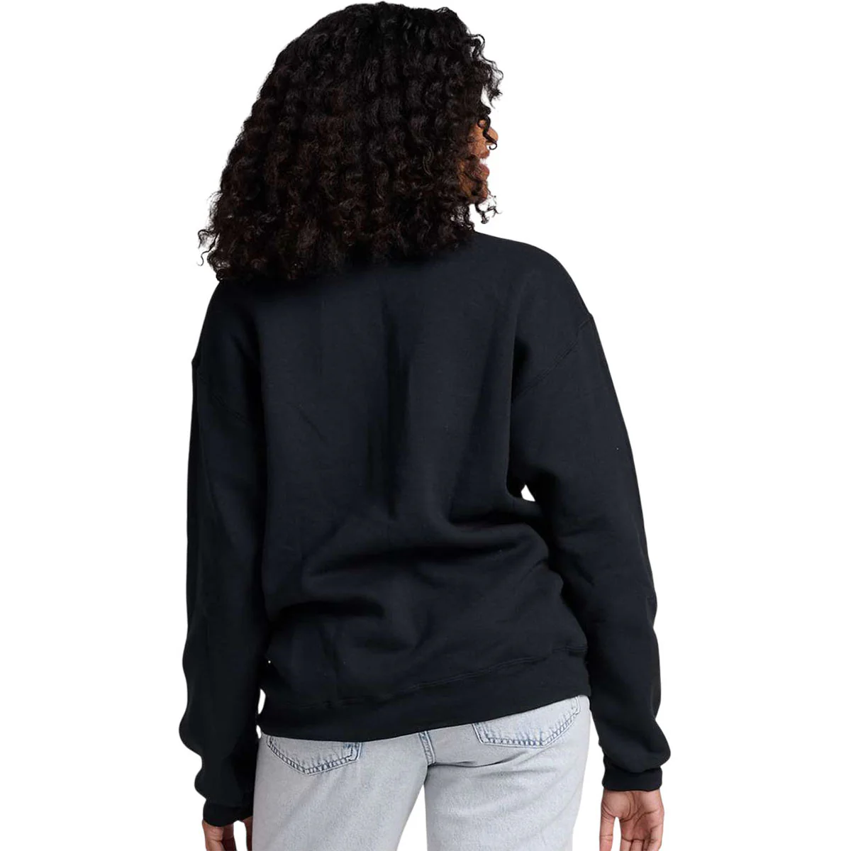 Jerzees Unisex Black Ink Rugged Crewneck Sweatshirt - Image 4