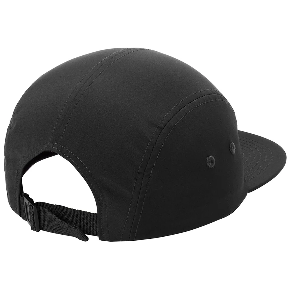 Port Authority Black Poly Camper Cap - Image 3