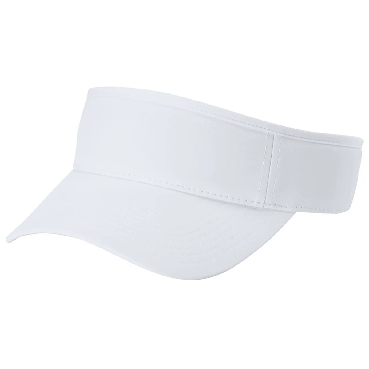 Port Authority White Poly Visor