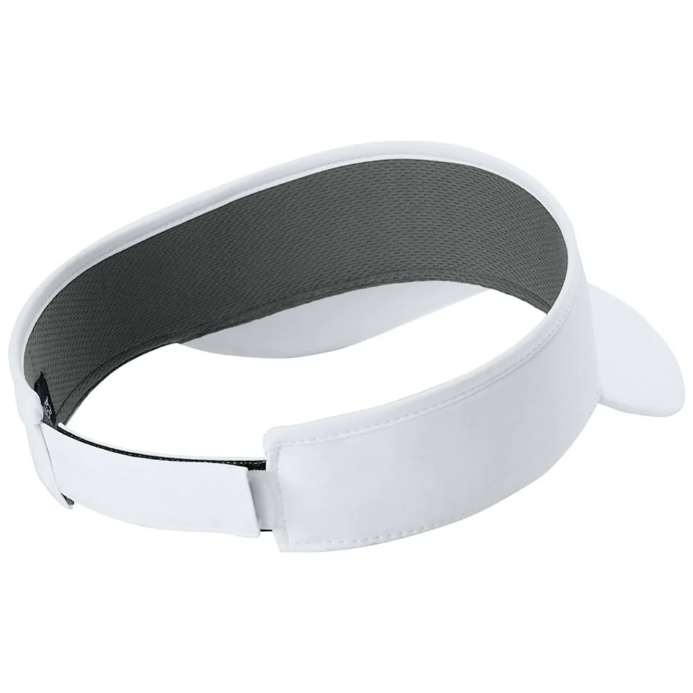 Port Authority White Poly Visor - Image 3