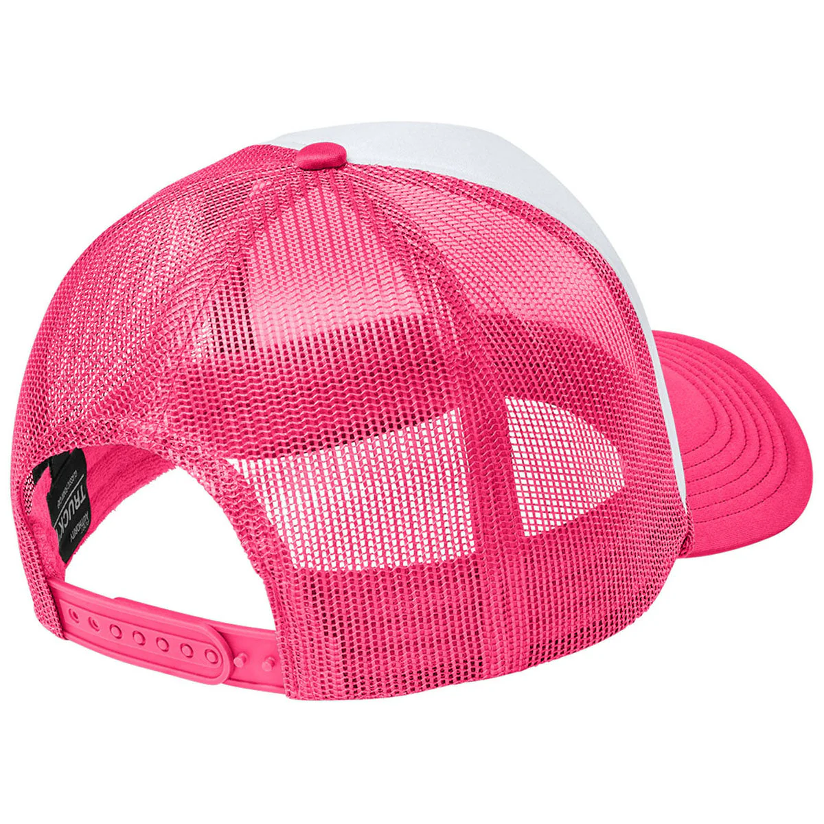 Port Authority White/Neon Pink/Neon Pink Foam Truck'N Cap - Image 2