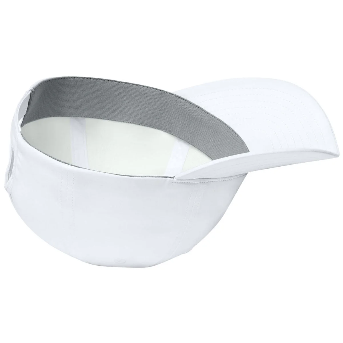 Port Authority White All-Day Performance UPF Ponytail Cap - Image 4