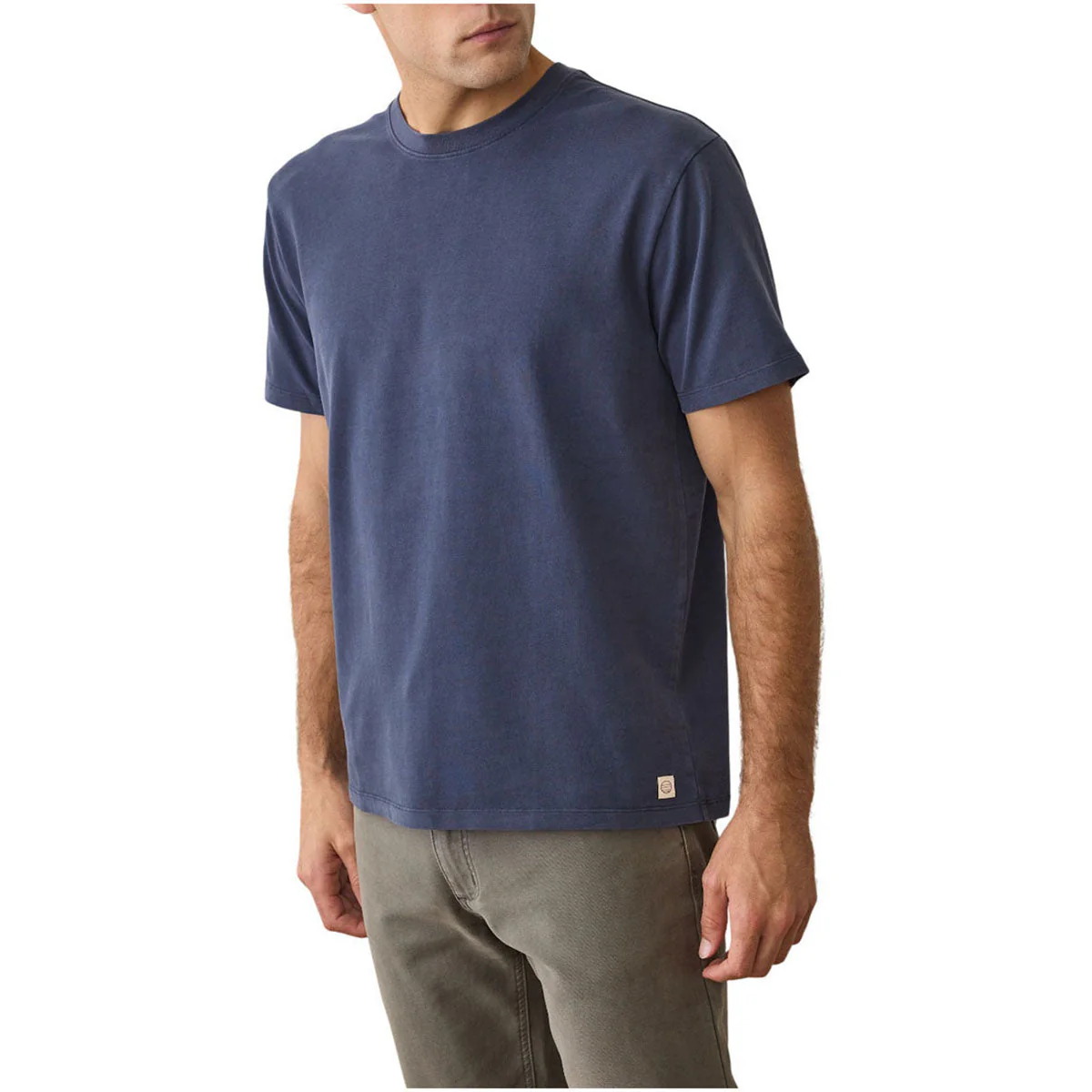 Marine Layer Men's Mood Indigo Luxe 250 Tee - Image 4