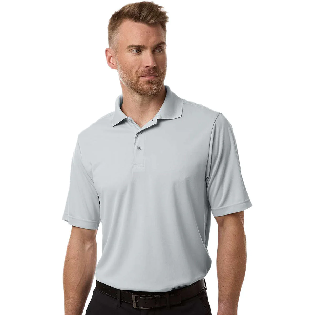 Core 365 Men's Platinum Nova Performance Pique Polo - Image 3