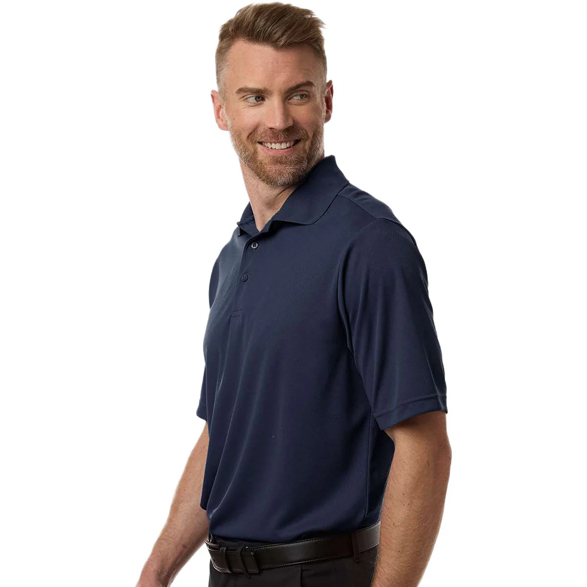 Core 365 Men's Classic Navy Tall Nova Performance Pique Polo - Image 5