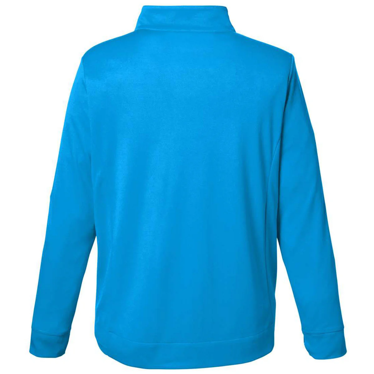 Core 365 Men's Electric Blue/Carbon Market Snag Protect Mesh Colorblock Quarter-Zip Pullover - Image 2