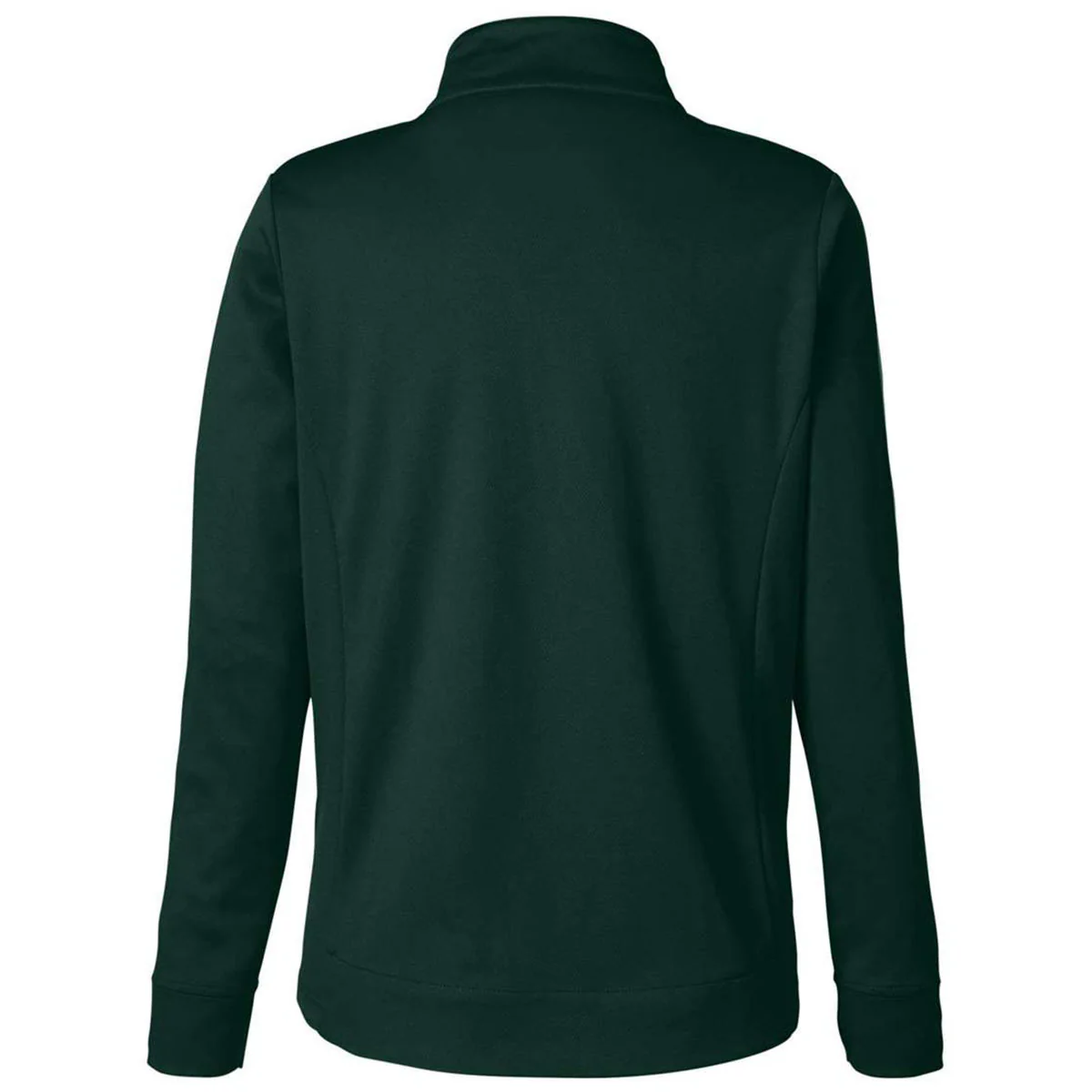 Core 365 Women's Forest/Carbon Market Snag Protect Mesh Colorblock Quarter-Zip Pullover - Image 2