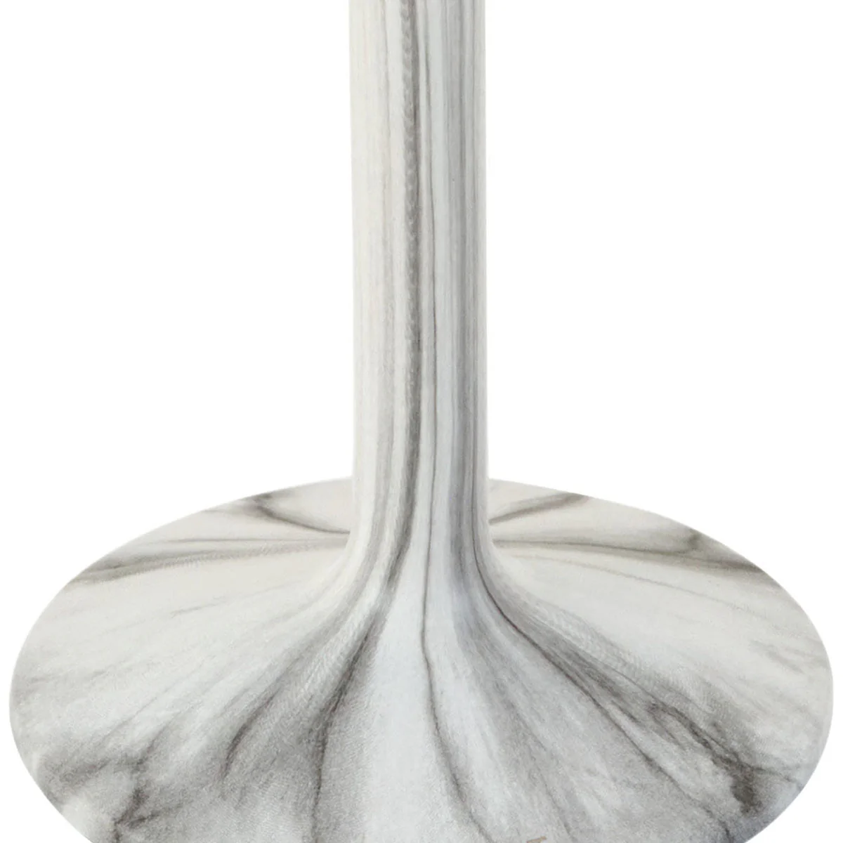 Snowfox White 8 oz. Double Wall Steel Stemmed Martini Glass - Image 4