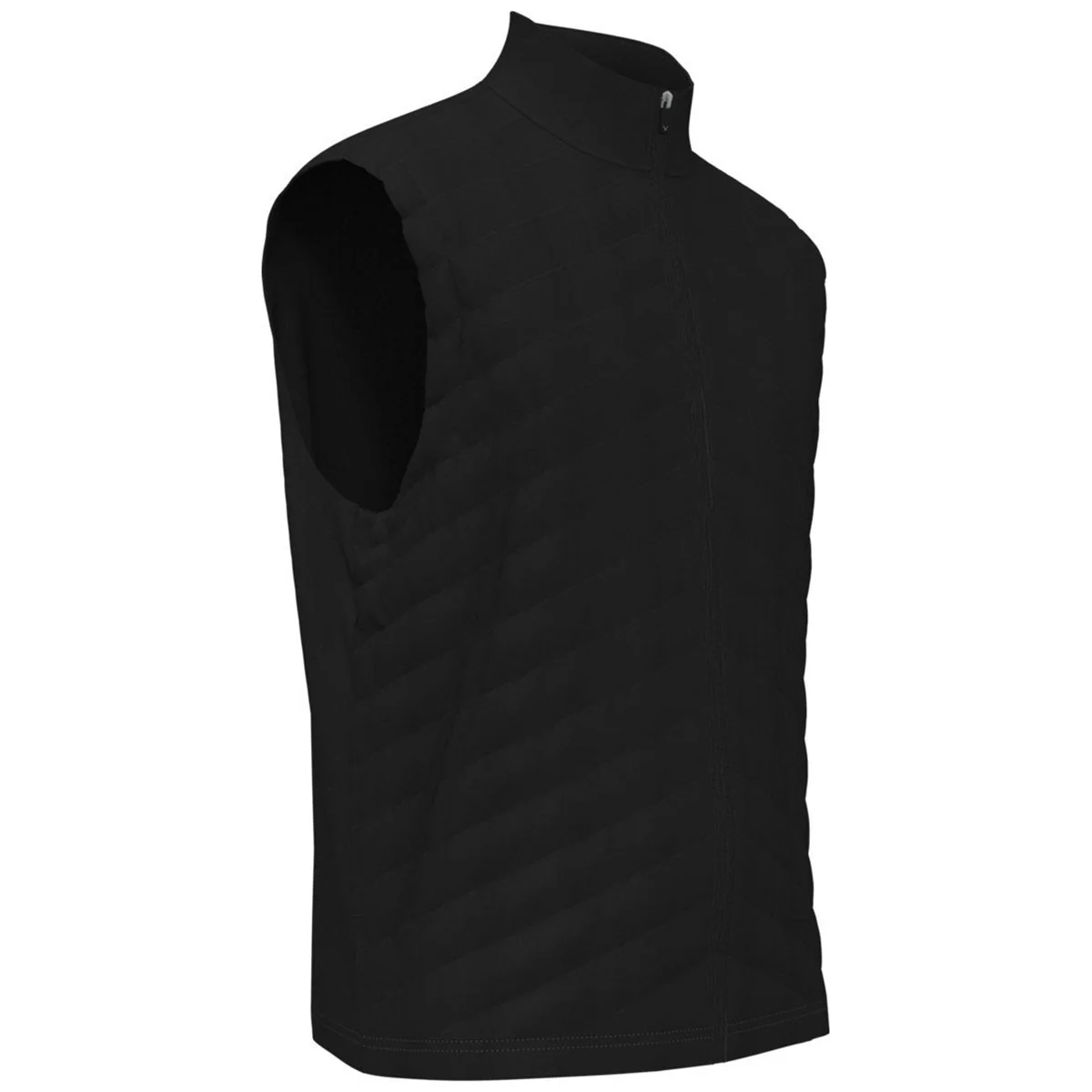 Callaway Men's Black Quilted Puffer Vest - Image 3