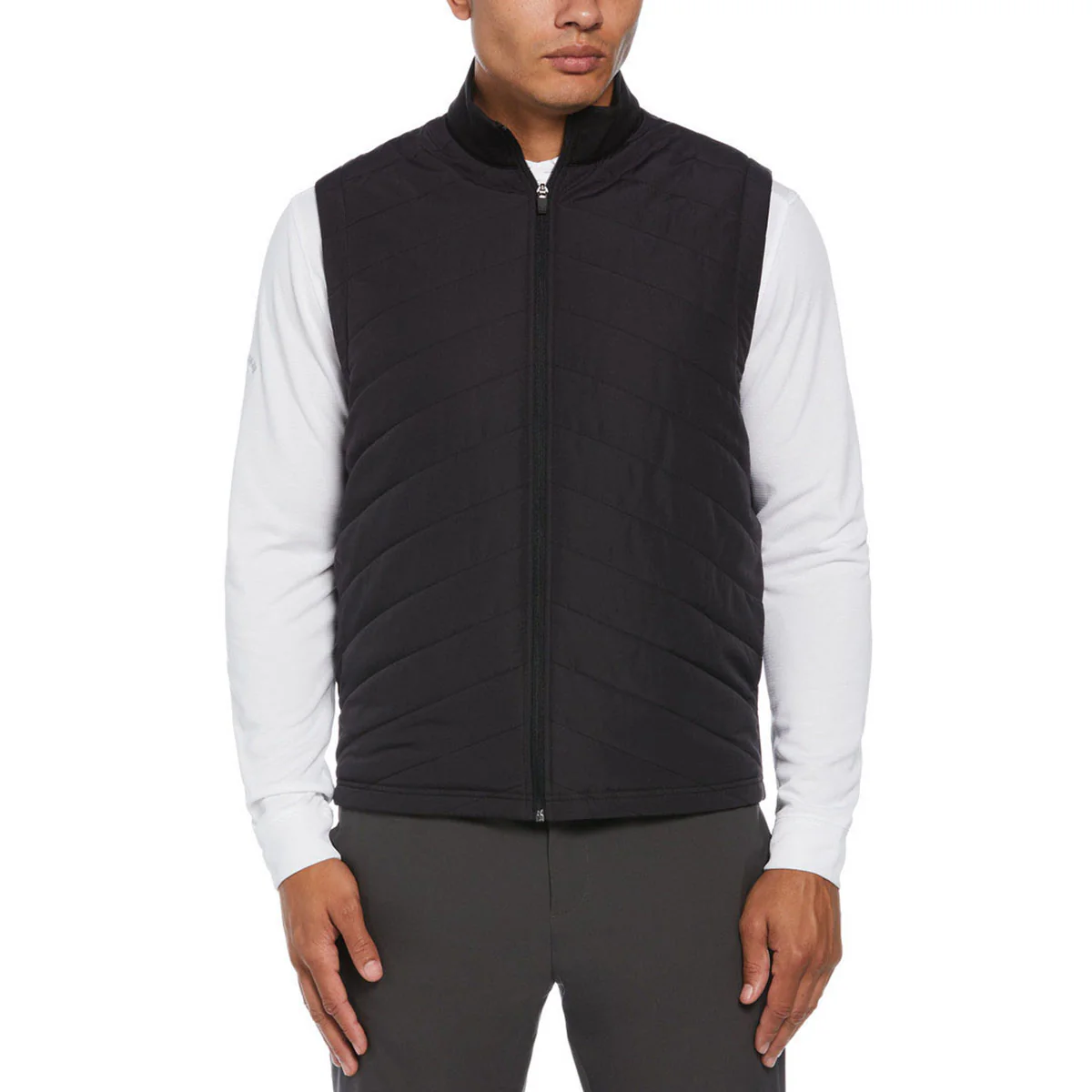 Callaway Men's Black Quilted Puffer Vest - Image 4