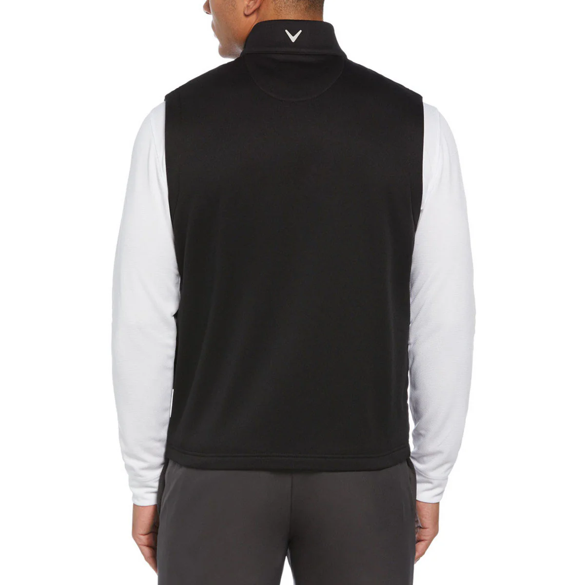 Callaway Men's Black Quilted Puffer Vest - Image 5