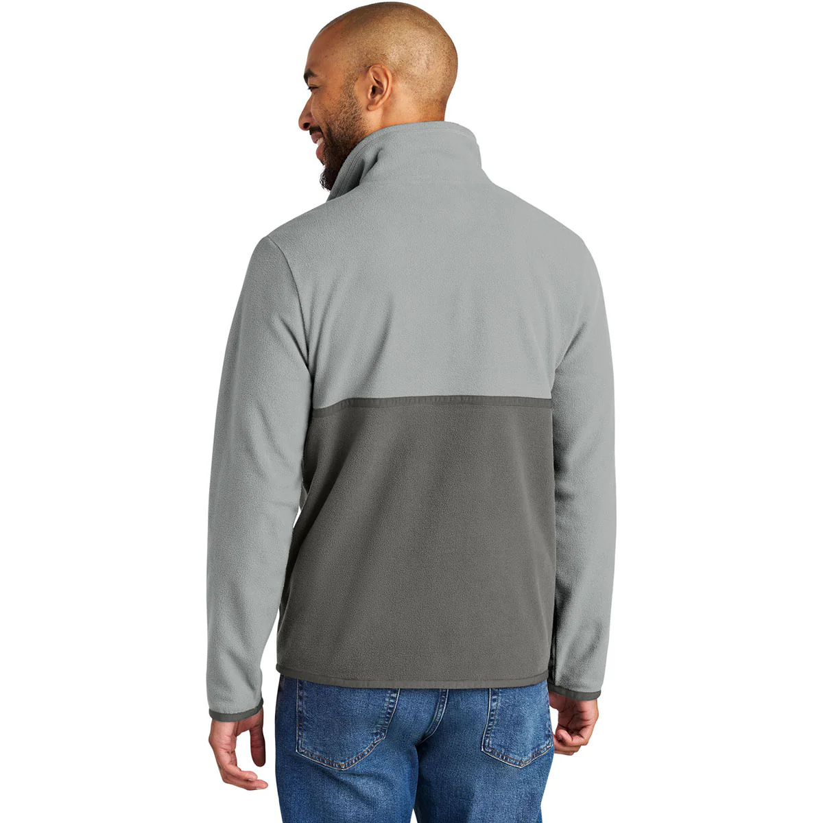Cotopaxi Men's Smoke/Cinder Amado 1/2-Zip Fleece - Image 4