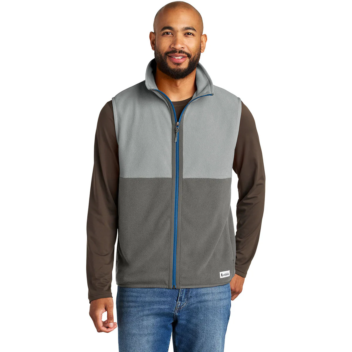 Cotopaxi Men's Smoke/Cinder Amado Fleece Vest - Image 3