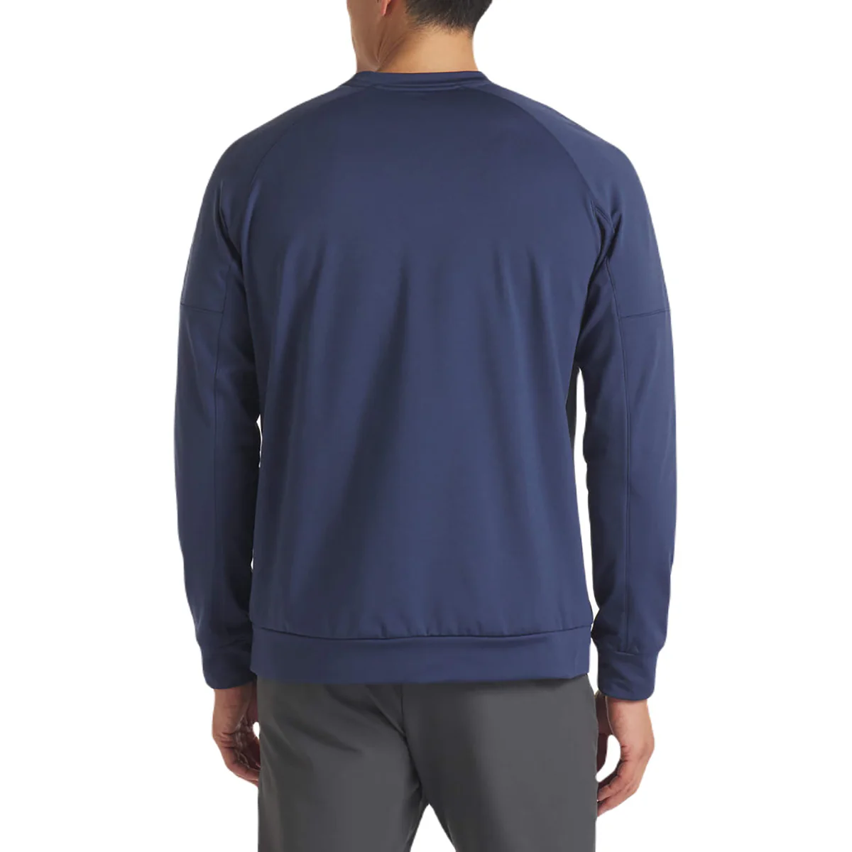 UNRL Unisex Harbor Blue Crossover Crewneck - Image 4