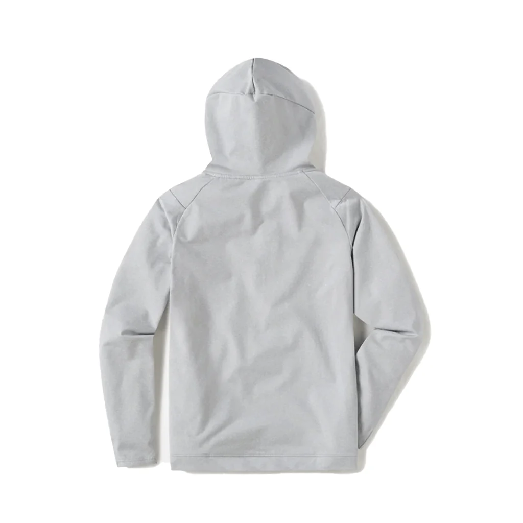UNRL Youth Heather Gray Crossover Hoodie II - Image 2