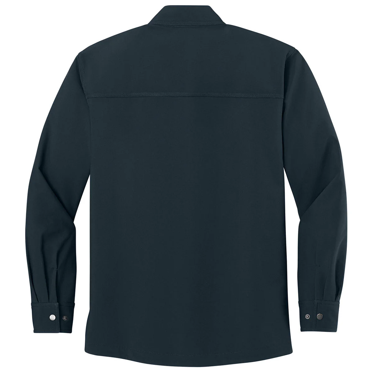 CornerStone Men's Navy Soft Shell Shirt Jacket - Image 2